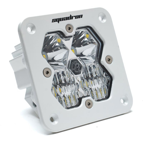 Image 1 for Baja Designs Squadron 2.0 Sport Clear Driving/Combo LED Auxiliary Light Pod 55-0003-WT-2