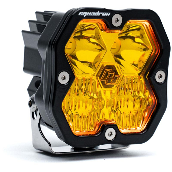 Image 1 for Baja Designs Squadron 2.0 Sport Amber Driving/Combo LED Auxiliary Light Pod 55-0013-2