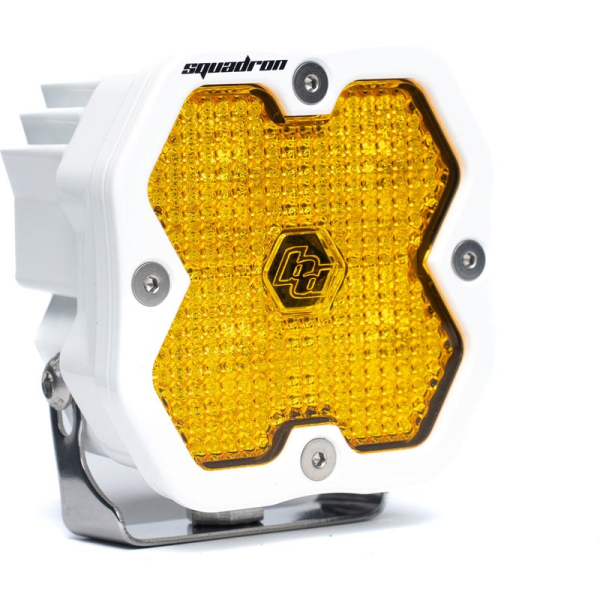 Image 1 for Baja Designs Squadron 2.0 Sport Amber Work/Scene LED Auxiliary Light Pod 55-0016-2