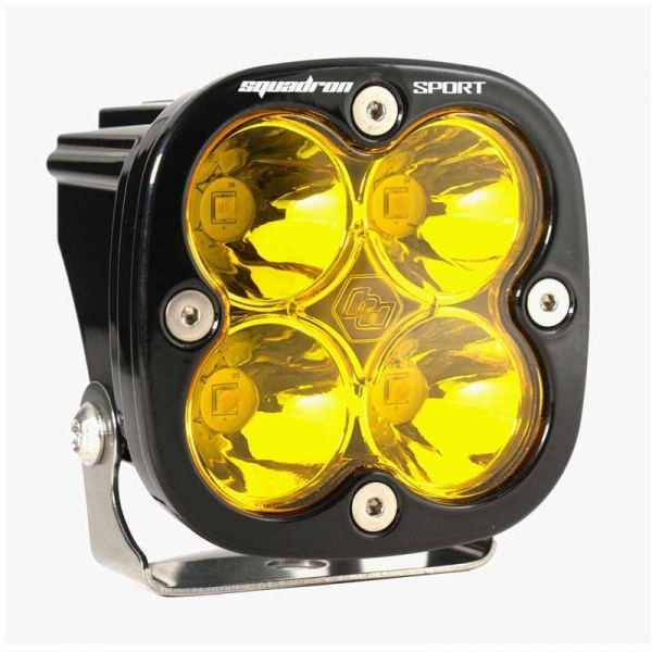 Image 1 for Baja Designs 550011 Squadron Sport Amber Spot LED Pod Light