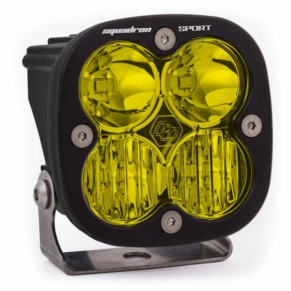 Image 1 for Baja Designs 550013 Squadron Sport Amber Driving/Combo LED Pod Light