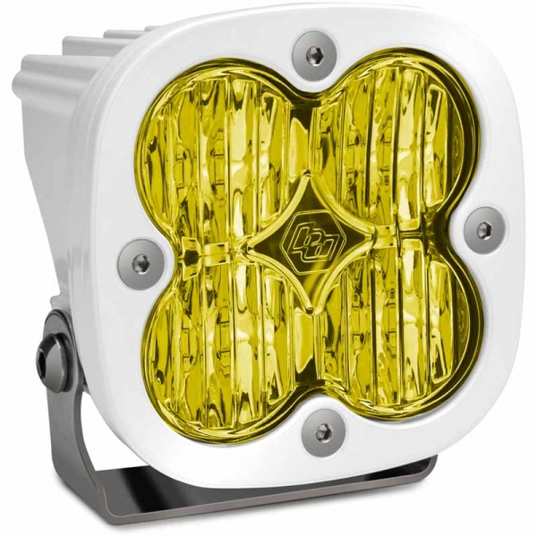 Image 1 for Baja Designs 550015WT Squadron Sport Amber Wide Cornering LED Pod