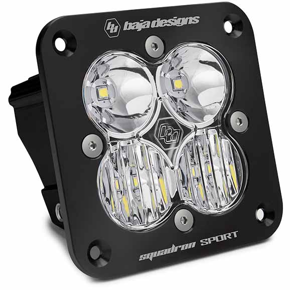 Image 1 for Baja Designs 551003 Squadron Sport Combo Beam LED Flush Mount Light