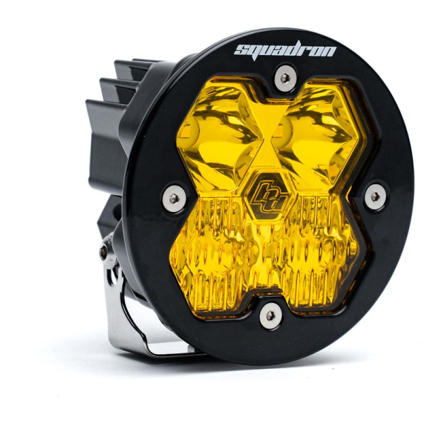 Image 1 for Baja Designs Squadron-R 2.0 Sport Amber Driving/Combo LED Auxiliary Light Pod 58-0013-2