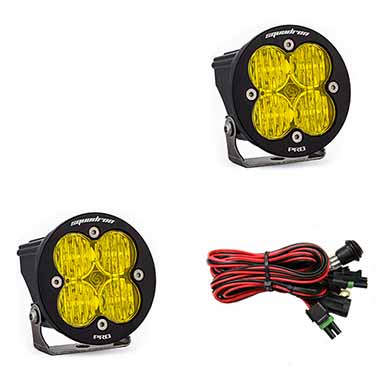 Image 1 for Baja Designs 597815 Squadron-R Pro Amber Wide Cornering LED Pod Light