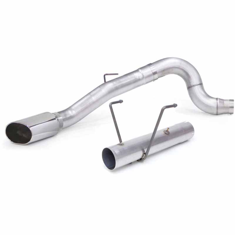 Banks Monster Exhaust System 5-inch Single Exit, Chrome Tip main image 1