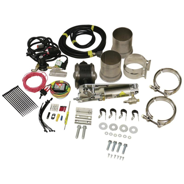 Image 1 for BD Diesel 1028040 4" Remote Mount Exhaust Brake