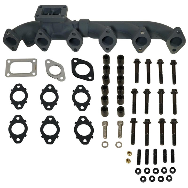 Image 1 for BD Diesel 1046067 Exhaust Manifold With Gaskets & Bolts