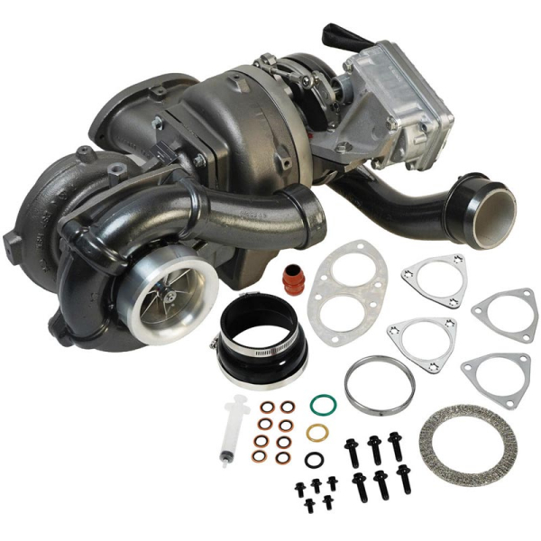 Image 1 for BD Diesel 1047083 Screamer V2S Twin Turbo Kit