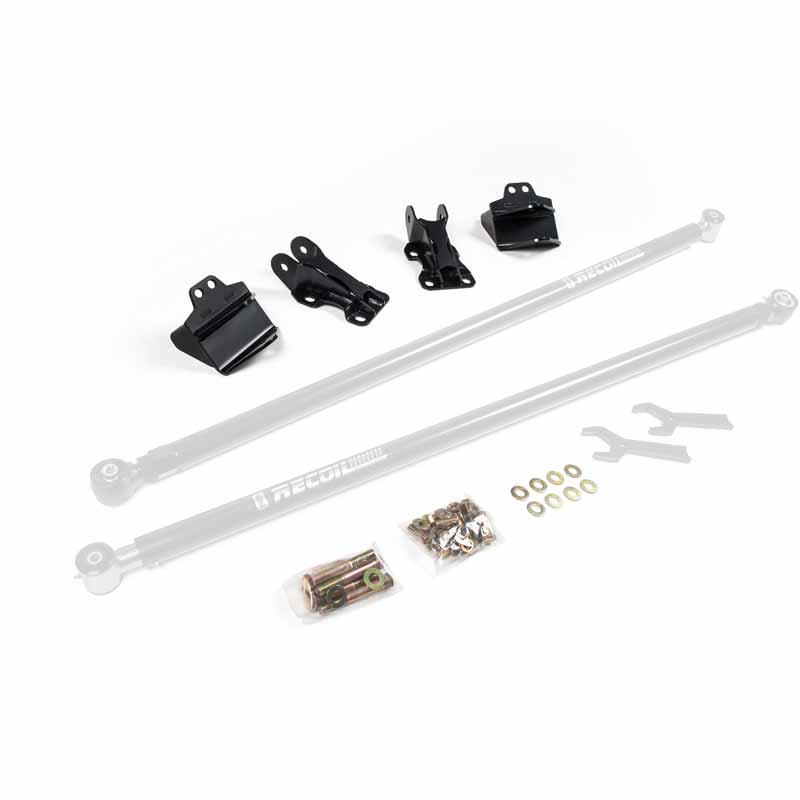 BDS Suspension BDS121407 Recoil Traction Bar Bracket Kit XDP