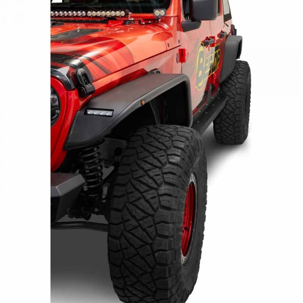 Image 1 for Bestop 49660-01 Granite Series Front Fender Flares