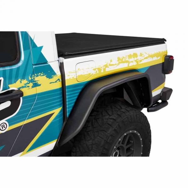 Image 1 for Bestop 49664-01 Granite Series Rear Fender Flares
