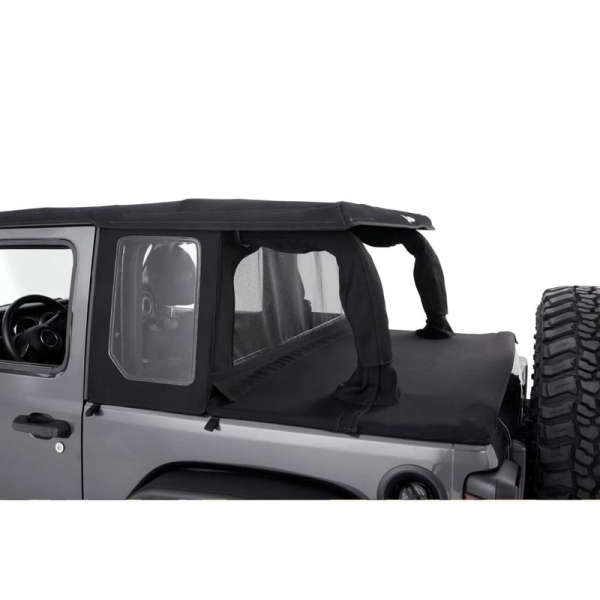 Image 1 for Bestop 53900-35 Halftop Soft Top - Black Diamond