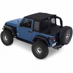 Bestop 53900-35 Halftop Soft Top - Black Diamond | XDP