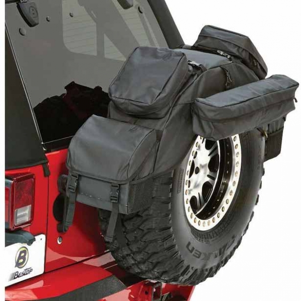 Image 1 for Bestop 54135-35 RoughRider Spare Tire Organizer (Fits 38" to 40" Tire)