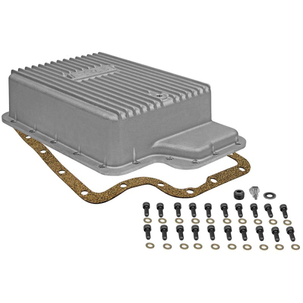 Image 1 for B&M 40295 Hi-Tek Deep Transmission Pan For E4OD/4R100