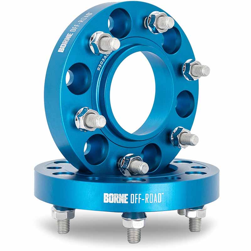 Mishimoto Borne Off-Road Wheel Spacers - 8X170 - 125 - 32mm - M14 - Black