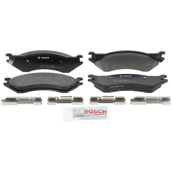 Image 1 for Bosch BP1096 QuietCast Semi-Metallic Disc Brake Pads (Rear)