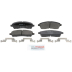 Thumbnail for Bosch BP757 QuietCast Semi-Metallic Disc Brake Pads (Rear)