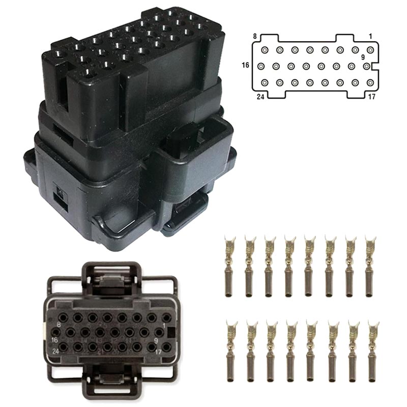 Bostech WH02701 Fuel Injector Control Module (FICM) Connector X1 XDP