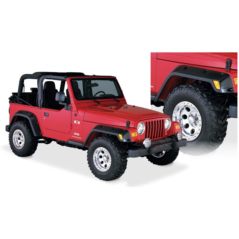 Bushwacker 10917-07 Pocket Style Fender Flare Set | XDP