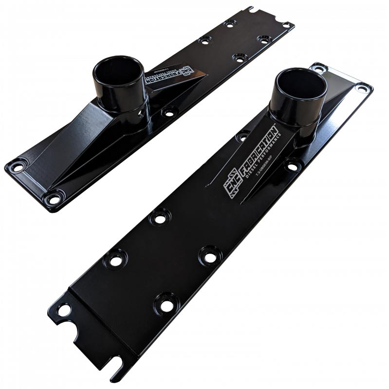 CNC Fabrication 423005 Billet Intake Plenum Black XDP