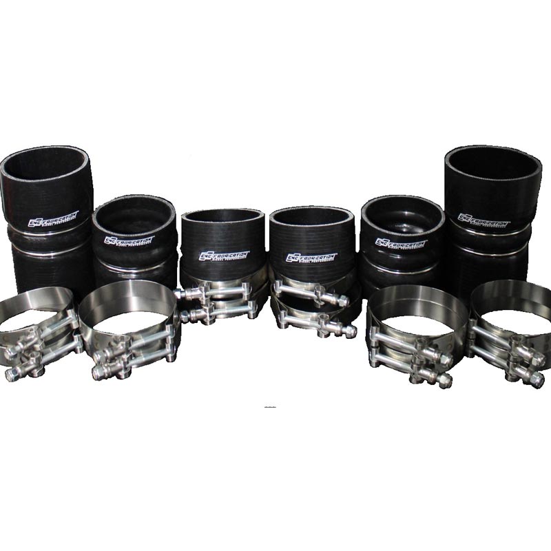 CNC Fabrication 423023 Intercooler Boot Kit - Black | XDP