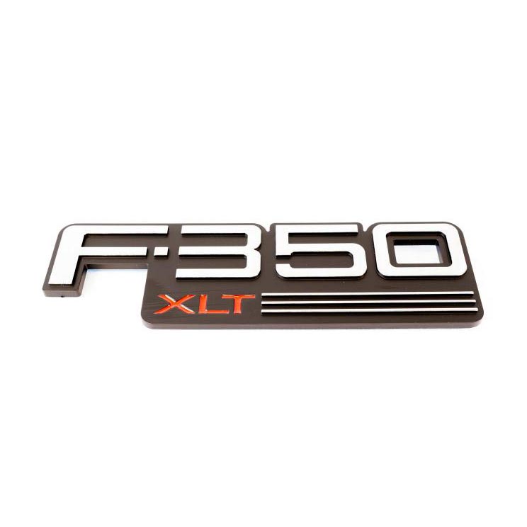 Complete Performance Replacement F350 XLT Badge XDP