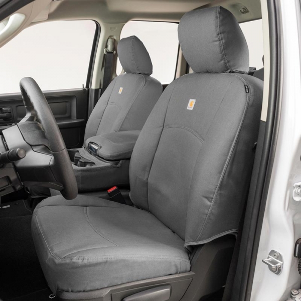 Image 1 for Covercraft GTC4136ABCAGY Front Carhartt Gravel PrecisionFit Seat Cover