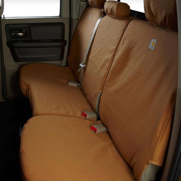 Image 1 for Covercraft SSC8486CABN Rear Carhartt Brown SeatSaver