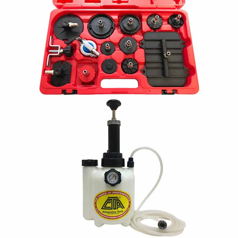 CTA Tools 7310M Brake Bleeder Tank & Adapter Set