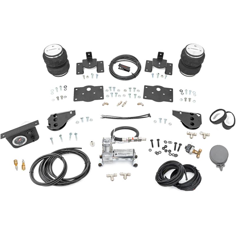 Rough Country Air Spring Kit With Onboard Air Compressor 10032C