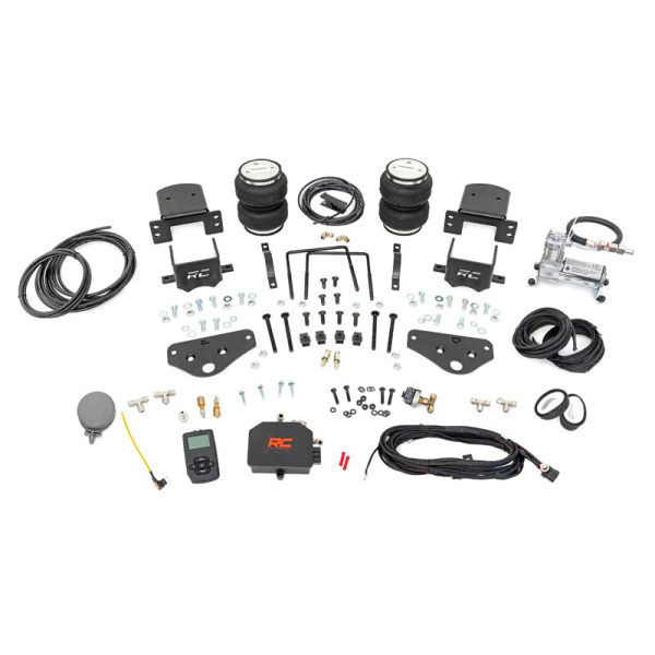 Image 1 for Rough Country 10038AWC Air Spring Kit With Air Compressor & Wireless Controller