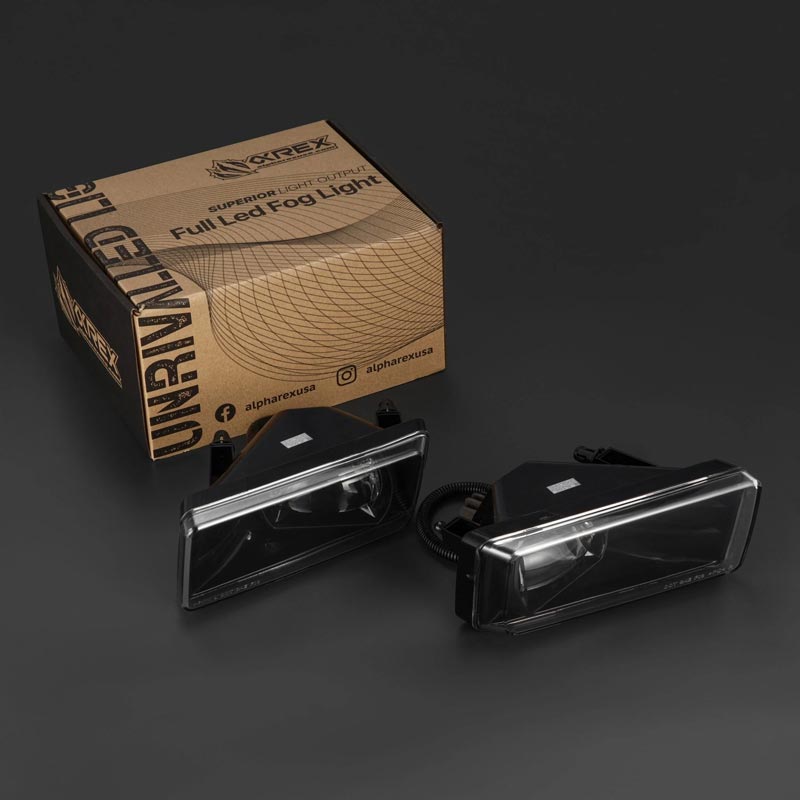AlphaRex 210008 DoubleTap Dual Color LED Projector Fog Lights | XDP