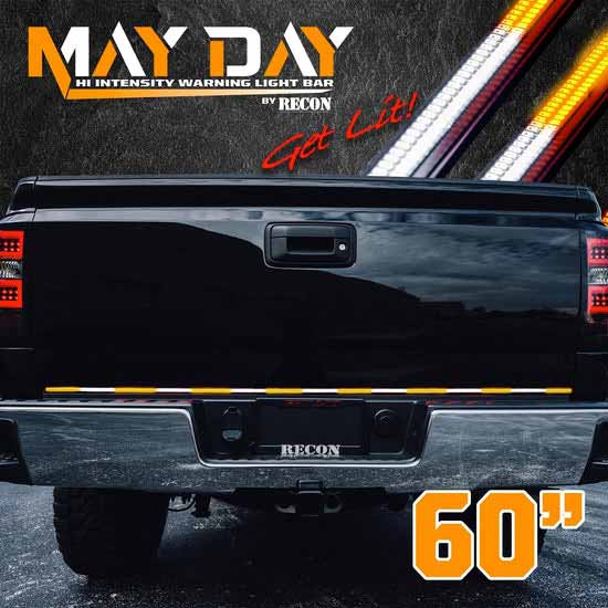 Image 1 for Recon 26416MD 60" MayDay Dual Row LED Tailgate Bar