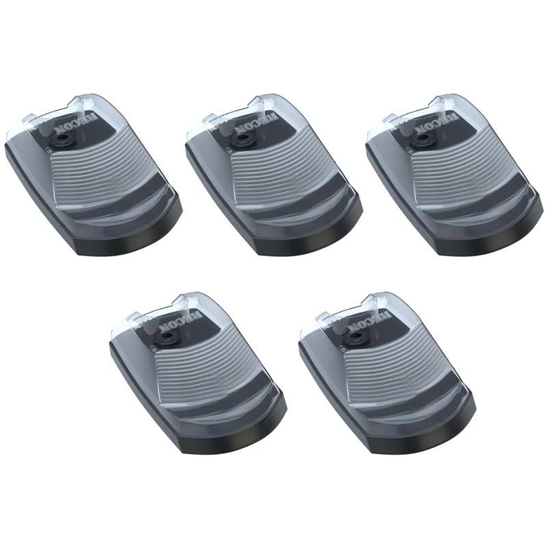 Recon 264343CLHPWH Clear Lens White 2-Way Facing LED Cab Lights | XDP