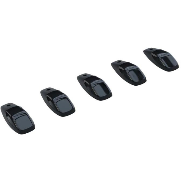 Recon 264346BKHPWH Smoked Lens 2-Way Facing White LED Cab Lights | XDP