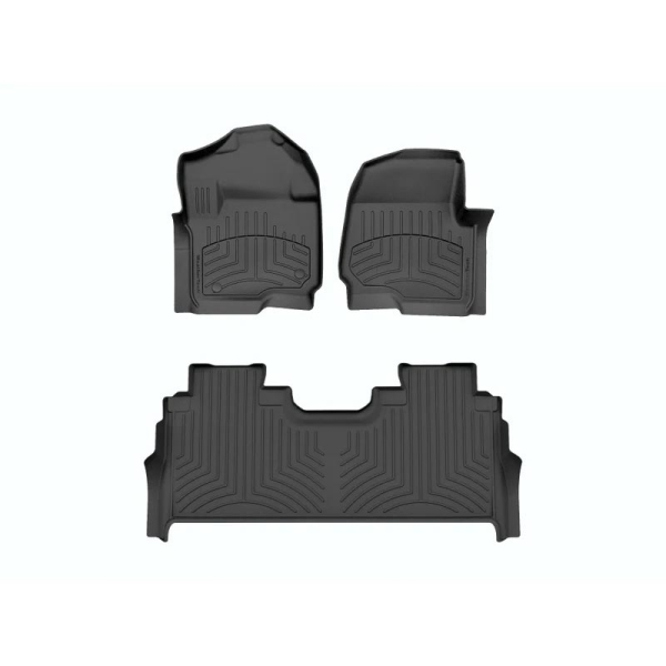 Image 1 for WeatherTech 441012-1-6IM Black FloorLiner HP Set