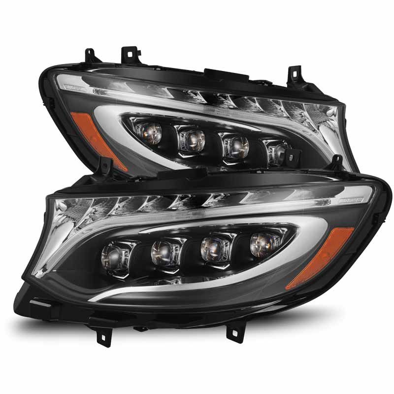 AlphaRex NOVA-Series LED Projector Headlights Alpha-Black | Honda Civic (22-25) (880349)