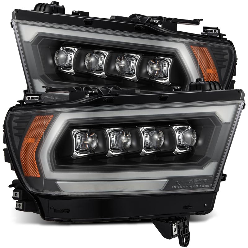 AlphaRex 880578 NOVA-Series Black LED Projector Headlights | XDP