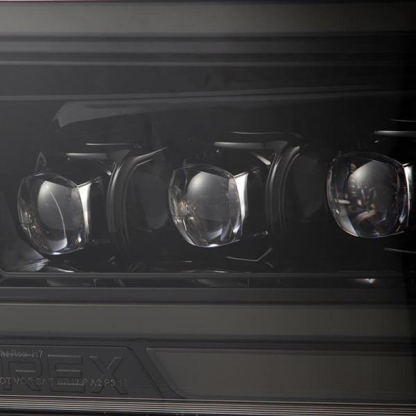 AlphaRex 880578 NOVA-Series Black LED Projector Headlights | XDP