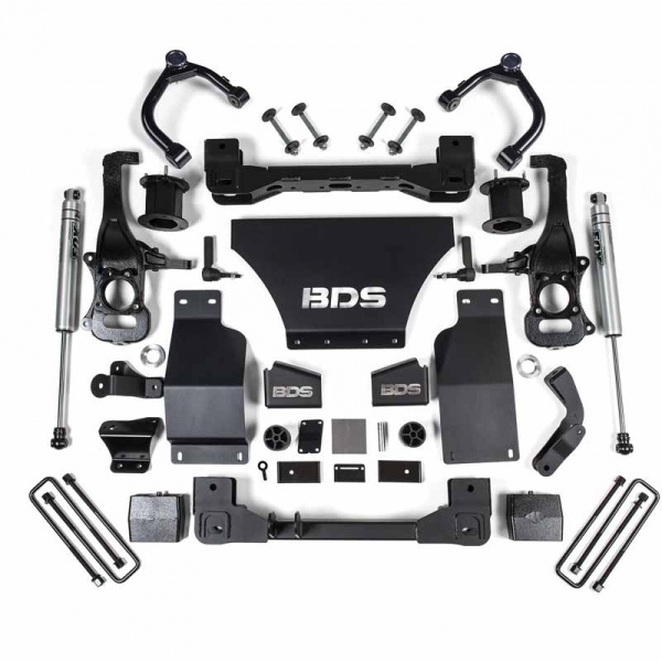 Image 1 for BDS Suspension BDS1807FS 4" Lift Kit With Fox 2.0 Shocks