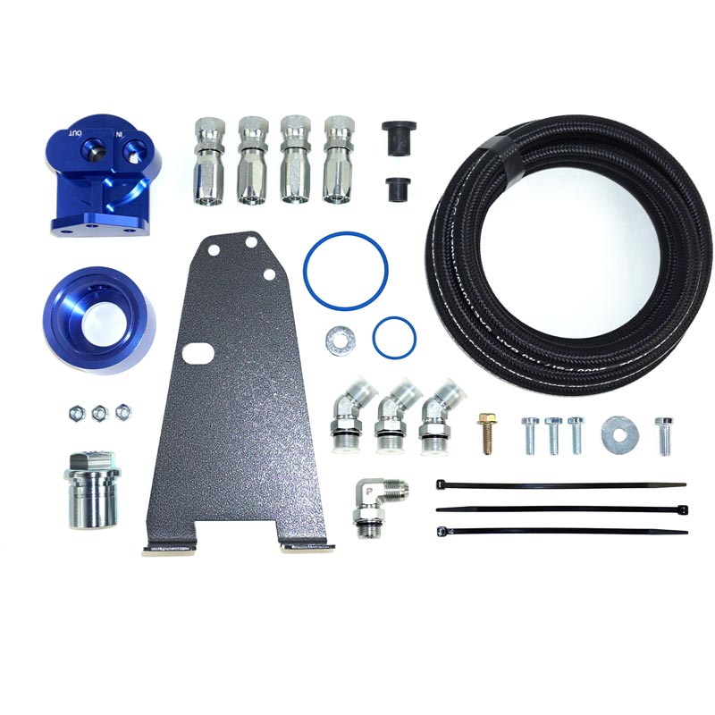 Pacbrake HP10592 Remote Oil Filter Relocation Kit XDP