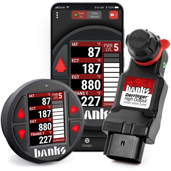 Image 1 for Banks Power Derringer Tuner with iDash Data Pro Without Data Logging 67107