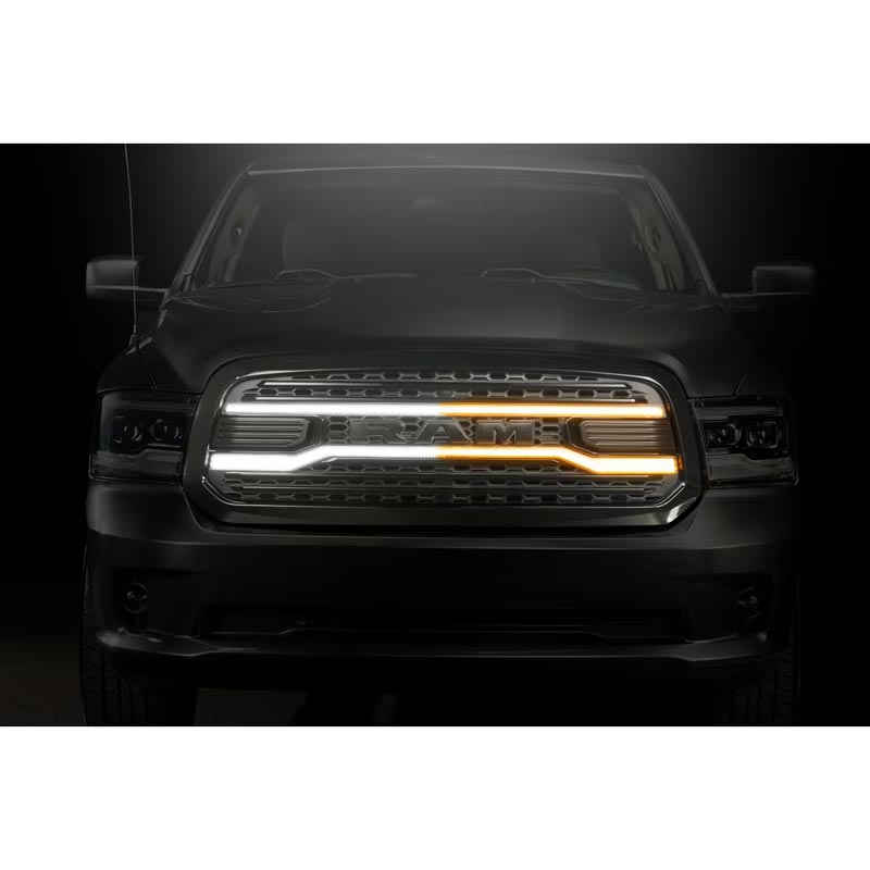 Morimoto XBG27 Black XBG LED Grille (White/Amber DRL) | XDP