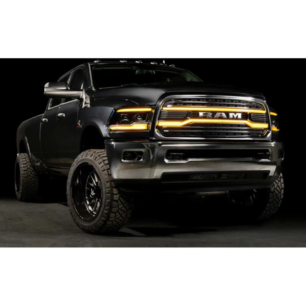 Morimoto XBG28 Chrome XBG LED Grille (White/Amber DRL) | XDP