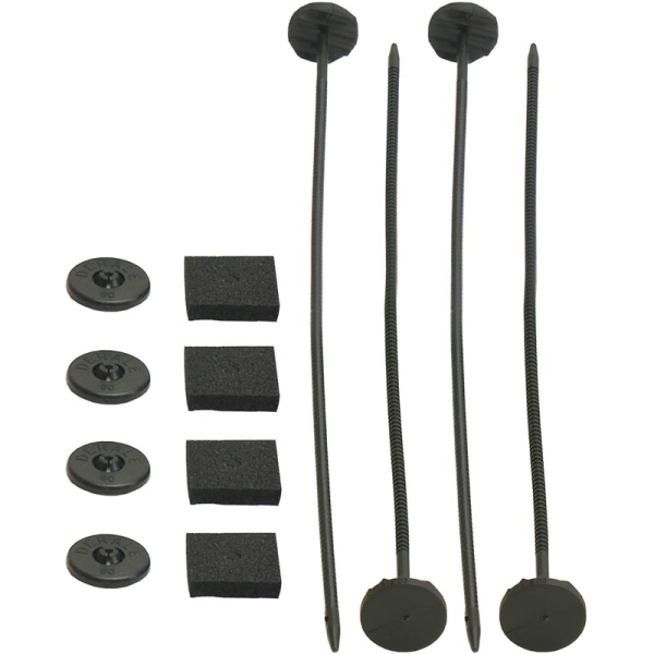 Image 1 for Derale 13001 Insta-Mount Nylon Cooler Mounting Kit