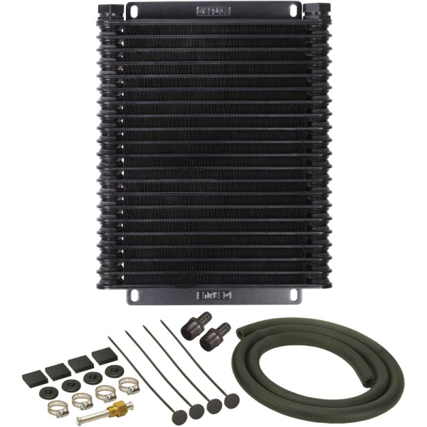 Image 1 for Derale 13615 21-Row Series 9000 Plate & Fin Transmission Cooler Kit