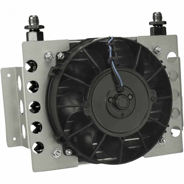 Derale 13950 15-Row Atomic-Cool Plate & Fin Transmission Cooler