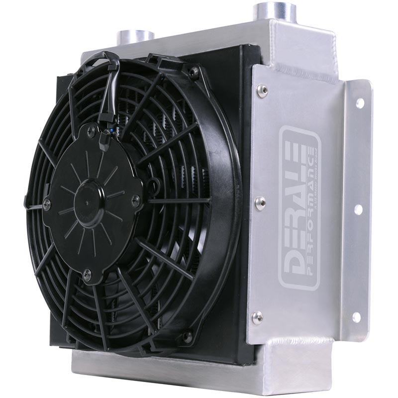 Derale Frame Rail Fluid Cooler - Slim Design For Transmission & Power Steering